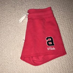 👾Coral Abercrombie kids shorts
